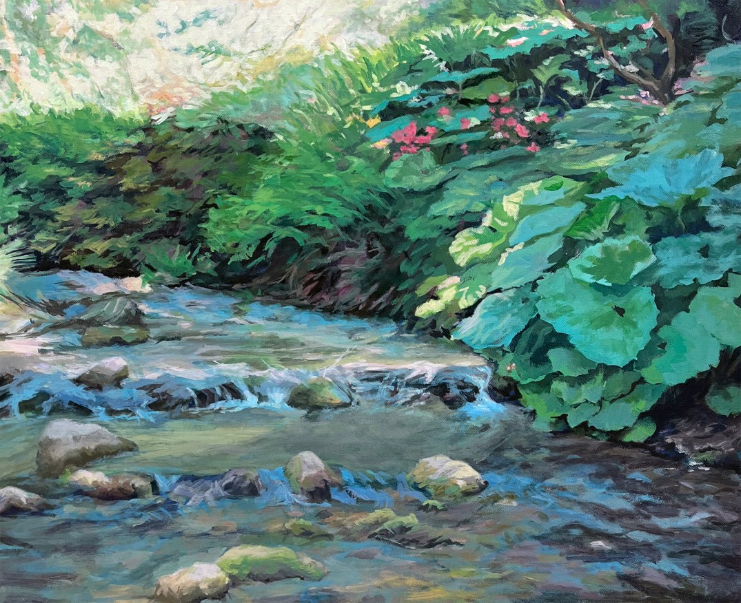 StantonRuth_Shady &amp; Cool_Acrylic_ 20x24